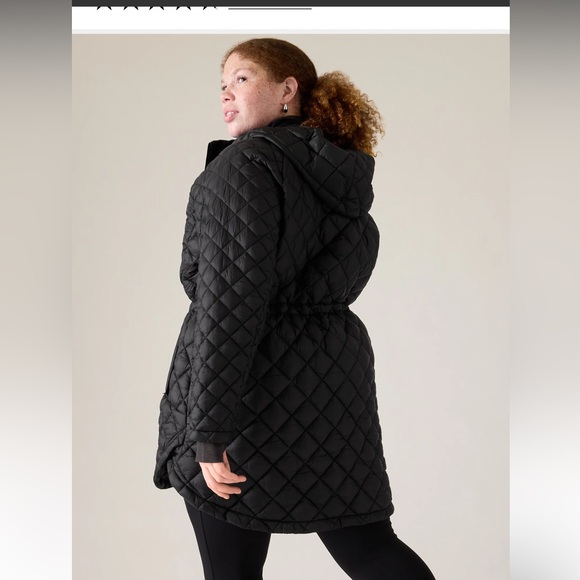 Athleta Whisper Featherless Puffer Parka - Picture 3 of 8